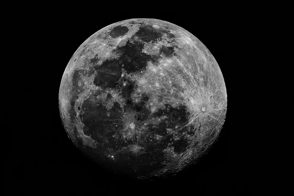 Full moon evening at Weingut Gehring