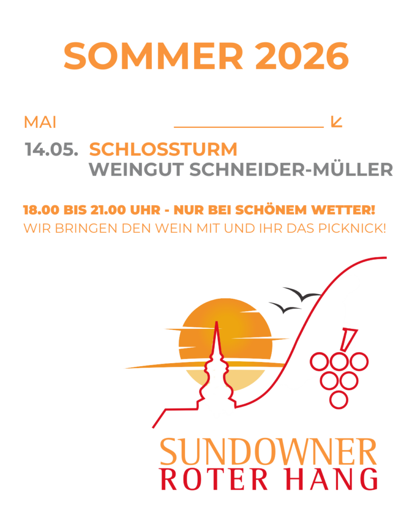 Sundowner am Schlossturm – Weingut Schneider-Müller