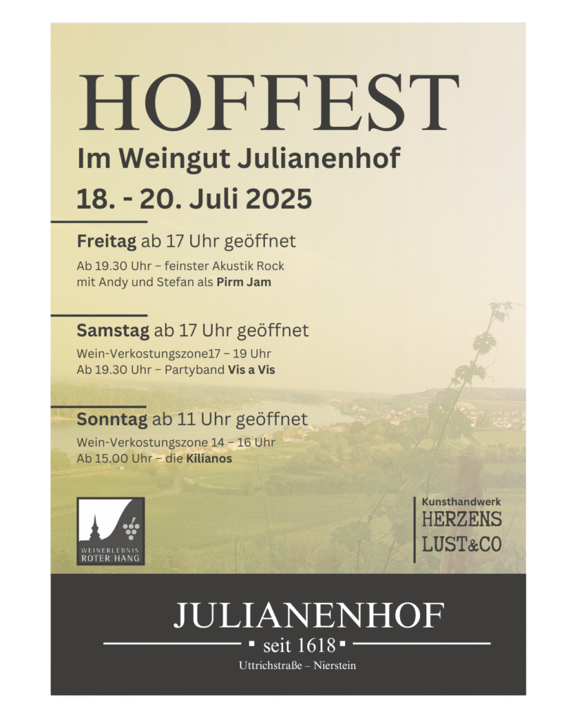 Hoffest im Weingut Julianenhof