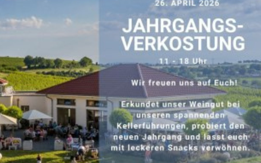 Jahrgangsverkostung im Weingut Raddeck