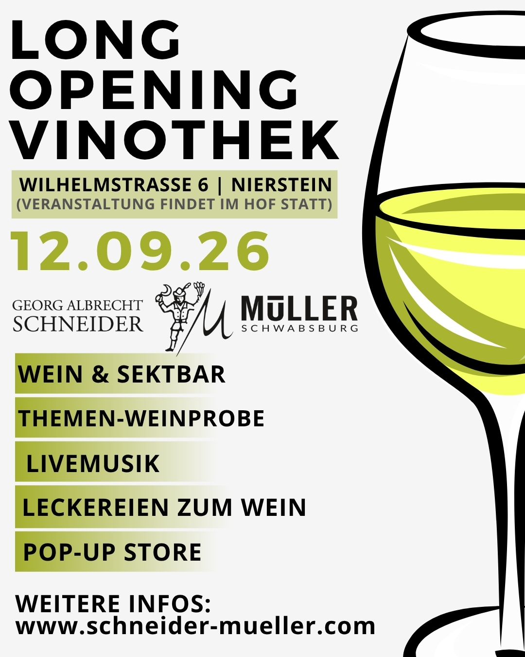 Long Opening Weingut Georg Albrecht Schneider