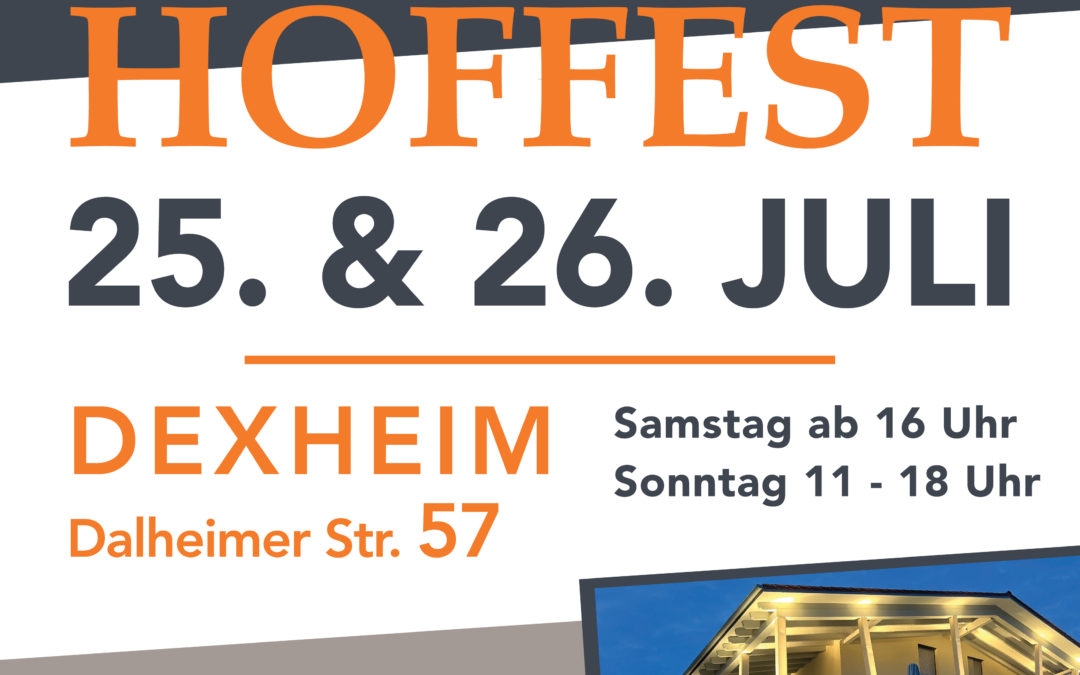Hoffest im Weingut Fischborn Bergeshof