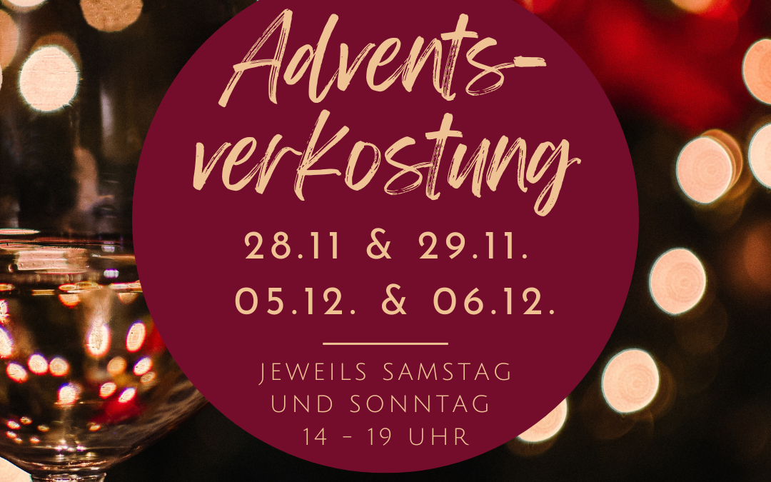 Adventsverkostung im Weingut Senfter